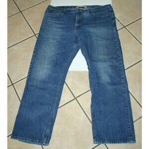 Lee jeans mens 40 x 31 straight regular blue work
